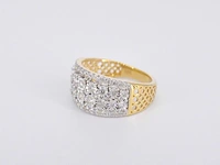 Gouden ring met briljanten 1.00 carat - afbeelding 8 van  9