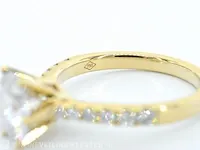 Gouden ring met diamant met een briljant geslepen diamant van 2.00 carat - afbeelding 10 van  10