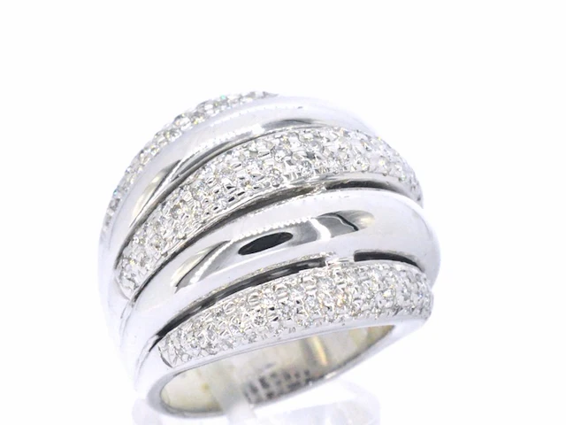 Gouden ring met diamant - afbeelding 6 van  11