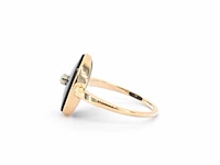 Gouden ring met diamant - afbeelding 5 van  10