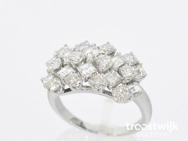 Gouden ring met diamanten 2.70 carat - afbeelding 4 van  10