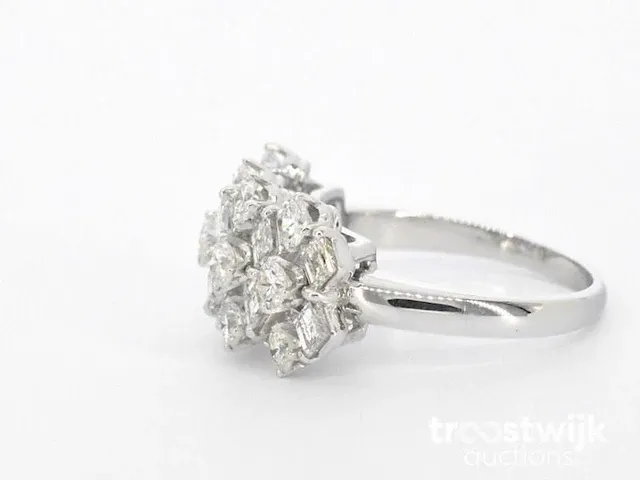 Gouden ring met diamanten 2.70 carat - afbeelding 6 van  10