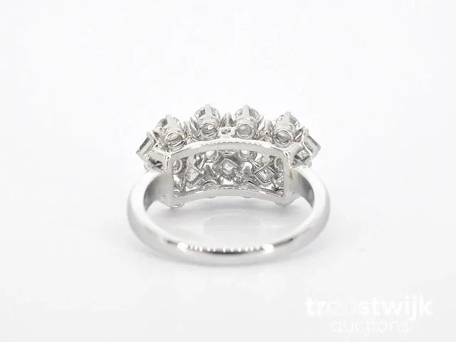 Gouden ring met diamanten 2.70 carat - afbeelding 8 van  10