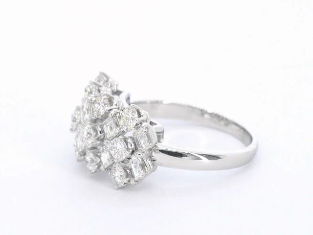 Gouden ring met diamanten 2.70 carat - afbeelding 2 van  12