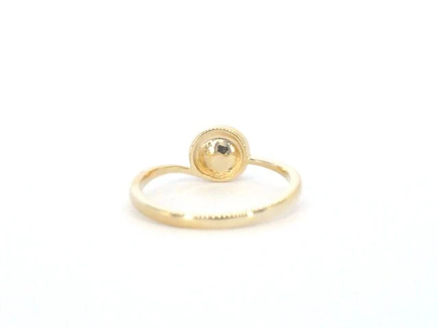 Gouden ring met diamanten en een parel - afbeelding 8 van  10