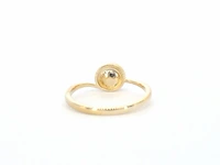 Gouden ring met diamanten en een parel - afbeelding 8 van  10