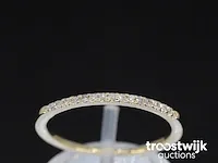 Gouden ring met diamanten - afbeelding 3 van  8