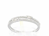 Gouden ring met diamanten - afbeelding 1 van  11