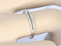 Gouden ring met diamanten - afbeelding 4 van  11