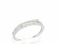 Gouden ring met diamanten - afbeelding 6 van  11