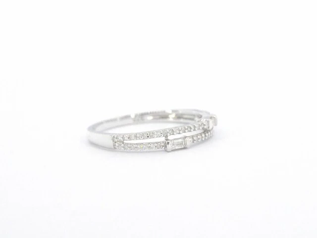 Gouden ring met diamanten - afbeelding 10 van  11