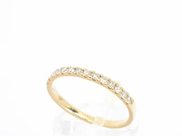 Gouden ring met diamanten - afbeelding 3 van  11