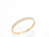 Gouden ring met diamanten - afbeelding 4 van  11