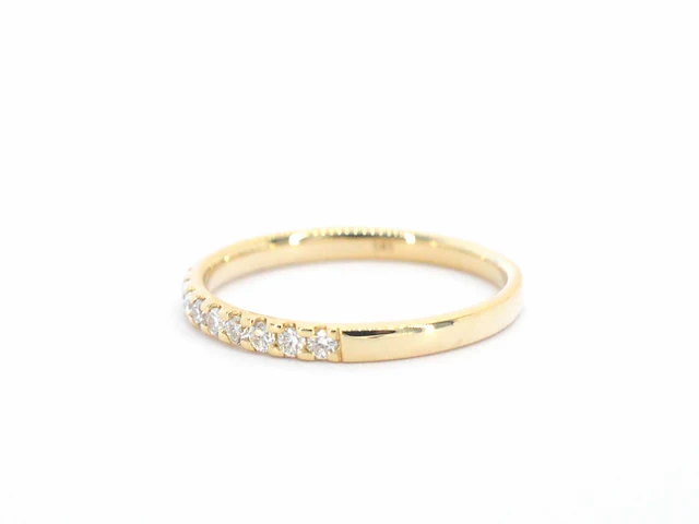 Gouden ring met diamanten - afbeelding 5 van  11