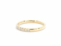 Gouden ring met diamanten - afbeelding 5 van  11