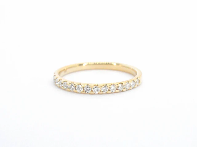 Gouden ring met diamanten - afbeelding 6 van  11