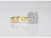 Gouden ring met diamanten - afbeelding 3 van  8