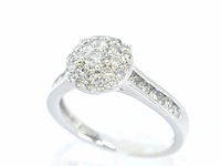 Gouden ring met diamanten - afbeelding 4 van  10