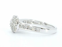 Gouden ring met diamanten - afbeelding 6 van  10