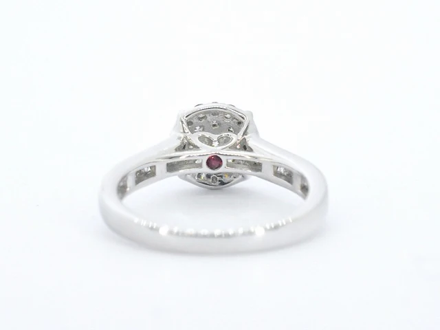 Gouden ring met diamanten - afbeelding 8 van  10