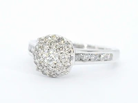 Gouden ring met diamanten - afbeelding 9 van  10