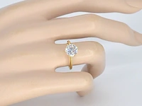 Gouden ring met een briljant geslepen diamant van 2.00 carat - afbeelding 2 van  11