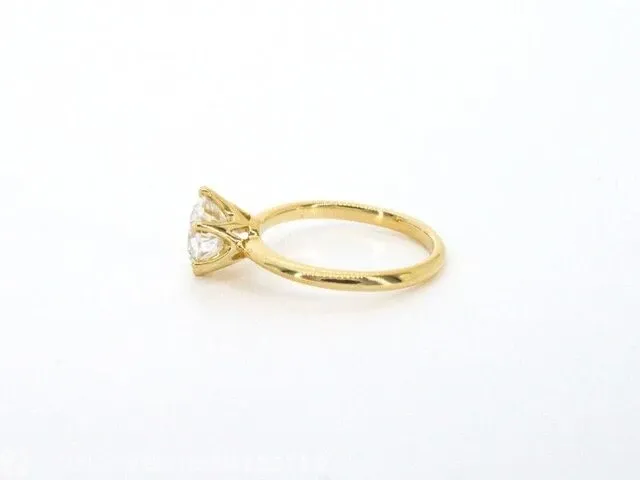 Gouden ring met een briljant geslepen diamanten van 2.00 carat - afbeelding 5 van  9