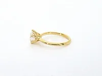 Gouden ring met een briljant geslepen diamanten van 2.00 carat - afbeelding 5 van  9