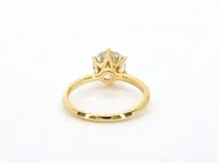 Gouden ring met een briljant geslepen diamanten van 2.00 carat - afbeelding 6 van  9