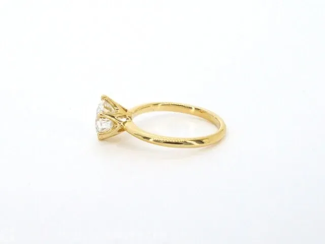 Gouden ring met een briljant geslepen diamanten van 2.00 carat - afbeelding 6 van  10