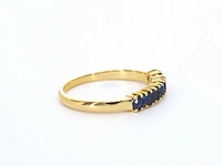 Gouden ring met saffieren - afbeelding 5 van  8