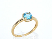 Gouden ring met topaas - afbeelding 5 van  10