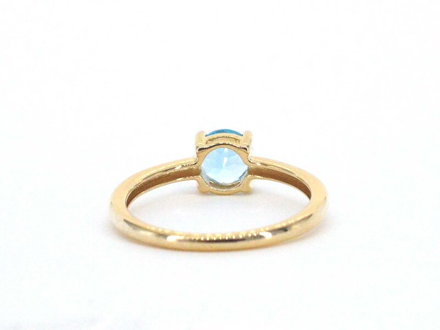 Gouden ring met topaas - afbeelding 8 van  10