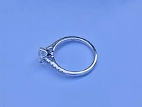 Gouden ring met witte safier - 1.12ct - 14k goud - afbeelding 1 van  7