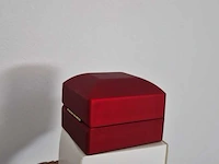 Gouden ring met witte safier - 1.12ct - 14k goud - afbeelding 5 van  7