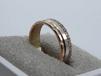 Gouden ring met zirkonia, 14 karaats - afbeelding 4 van  7