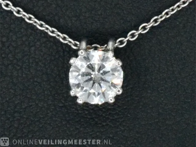 Gouden solitair hanger gassan - afbeelding 1 van  7