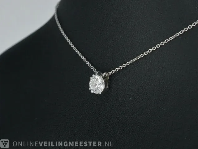 Gouden solitair hanger gassan - afbeelding 3 van  7