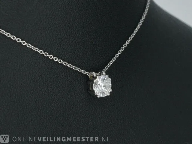 Gouden solitair hanger gassan - afbeelding 4 van  7