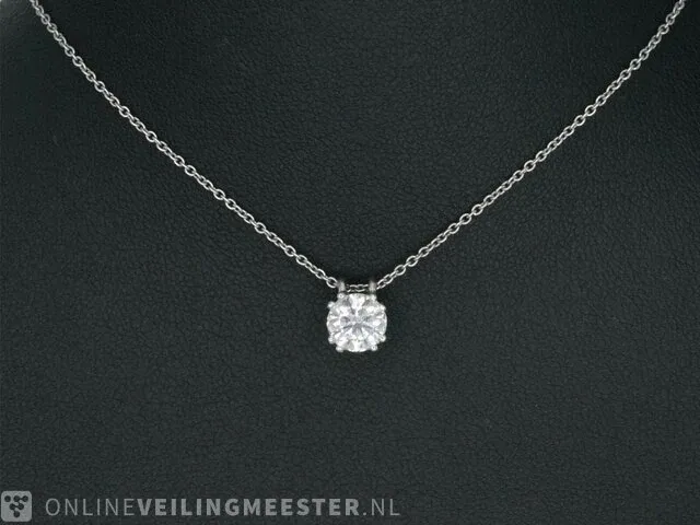 Gouden solitair hanger gassan - afbeelding 5 van  7
