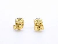 Gouden solitair oorbellen 1.60 carat - afbeelding 8 van  10