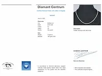 Gouden tennis collier met diamant 5.60 carat - afbeelding 8 van  8