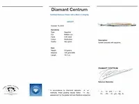 Gouden tennisarmband met 3.60 carat saffieren - afbeelding 9 van  9