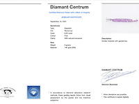 Gouden tennisarmband met 6.00 carat aan roze saffieren - afbeelding 3 van  8