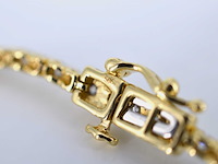 Gouden tennisarmband met diamanten 2.50 carat - afbeelding 6 van  8