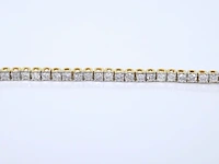 Gouden tennisarmband met diamanten 2.50 carat - afbeelding 3 van  8