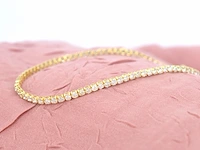 Gouden tennisarmband met diamanten 3.00 carat - afbeelding 3 van  9