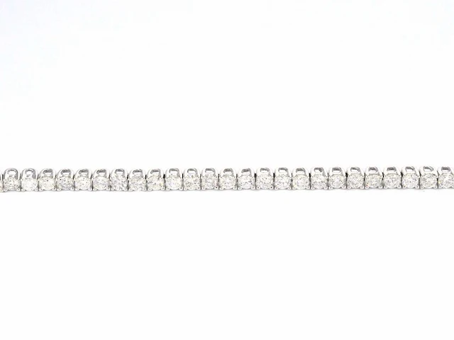 Gouden tennisarmband met diamanten 3.50 carat - afbeelding 5 van  8