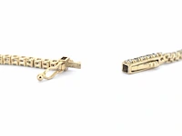Gouden tenniscollier met diamanten 3.00 carat - afbeelding 6 van  8