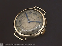 Gouden (uurwerk) horloge van longines - afbeelding 4 van  6